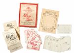 1904 FAN CRAZE BASEBALL CARD GAME IN BOX