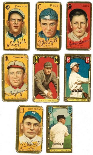 1911 T205 GOLD BORDER LOT OF 53 DIFFERENT WITH HOFERS AND MINOR LEAGUERS
