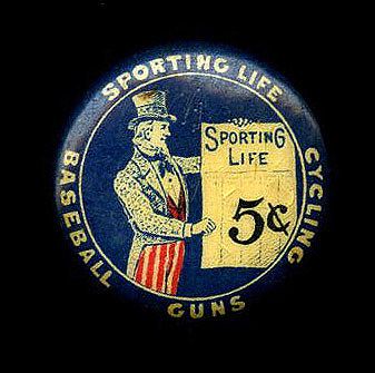 1896 SPORTING LIFE WHITEHEAD & HOAG PIN 