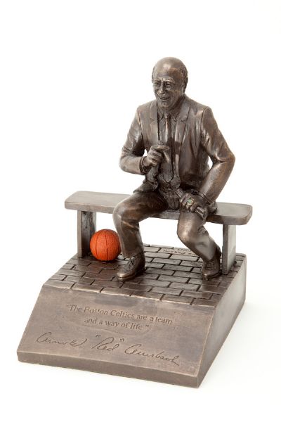 RED AUERBACH LIMITED EDITION BRONZE STATUE 