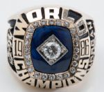 1986 NEW YORK METS FRONT OFFICE WORLD SERIES RING