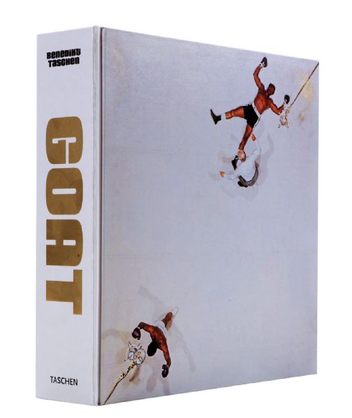 GOAT: A TRIBUTE TO MUHAMMAD ALI BY BENEDIKT TASCHEN - "CHAMPS EDITION" INCLUDING FOUR SILVER GELATIN PRINTS BY HOWARD L. BINGHAM, SIGNED BY THE PHOTOGRAPHER AND ALI HIMSELF