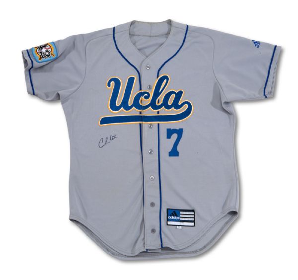 2000 CHASE UTLEY AUTOGRAPHED UCLA BRUINS GAME WORN ROAD JERSEY (NSM COLLECTION)