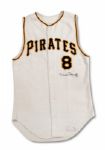 1970 WILLIE STARGELL AUTOGRAPHED PITTSBURGH PIRATES GAME WORN HOME JERSEY (NSM COLLECTION)