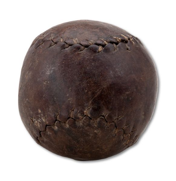 1880S FIGURE EIGHT STYLE BASEBALL (NSM COLLECTION)