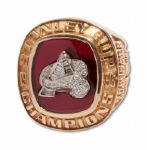 1996 COLORADO AVALANCHE STANLEY CUP 14K GOLD CHAMPIONSHIP RING (EQUIPMENT MANAGER LOA) 