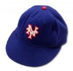 1945-46 MEL OTT NEW YORK GIANTS GAME WORN CAP (MEARS LOA)