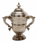 1937-39 MEADOW CLUB OF SOUTHAMPTON STERLING SILVER PRESIDENTS CUP WON BY BOBBY RIGGS - HOWARD & CO., STERLING SILVER (HELMS/LA84 COLLECTION)