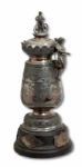 THE CHALLENGE TROPHY - A SUPERB CYCLING TROPHY HONORING WINNERS OF SOUTHERN CALIF. 25 MILE TEAM RACE FROM 1893-97 (HELMS/LA84 COLLECTION)