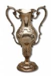 1903 TEN MILE AUSTRALIAN PURSUIT SILVER TROPHY PRESENTED BY THE CLEVELAND AUTOMOBILE CLUB TO WINNER BARNEY OLDFIELD (HELMS/LA84 COLLECTION)