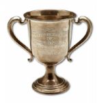 1913 PENNSYLVANIA STATE CHAMPIONSHIP TENNIS TOURNAMENT SILVER TROPHY PRESENTED TO BILL TILDEN (HELMS/LA84 COLLECTION) 