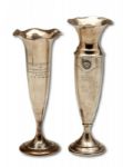 PAIR OF 1927 & 1930 CALIFORNIA GOLF ASSOCIATION AMATEUR CHAMPIONSHIP STERLING SILVER TROPHY CUPS (HELMS/LA84 COLLECTION)