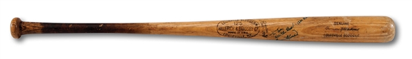 1974 HARMON KILLEBREW AUTOGRAPHED AND INSCRIBED H&B PROFESSIONAL MODEL GAME USED BAT USED TO GARNER HIS 1,500TH CAREER RBI (TWINS EMPLOYEE PROVENANCE, PSA/DNA GU9.5)