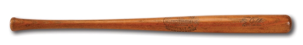 1923-25 TY COBB GAME USED H&B PROFESSIONAL MODEL BAT (MEARS A6)