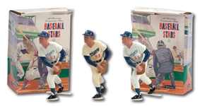 1958-62 DON DRYSDALE ORIGINAL HARTLAND STATUE AND PAIR OF 25TH ANNIVERSARY DRYSDALE HARTLAND STATUES (DRYSDALE COLLECTION)