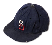 C.1956 SAN DIEGO PADRES (PCL) GAME WORN CAP (SDHOC COLLECTION)
