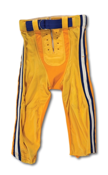 C.1966 RON MIX SAN DIEGO CHARGERS GAME WORN PANTS (SDHOC COLLECTION)