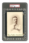 CIRCA 1893 GEORGE DAVIES (CLEVELAND SPIDERS) PIFER & BECKER CABINET PHOTO (JAKE VIRTUE COLLECTION)