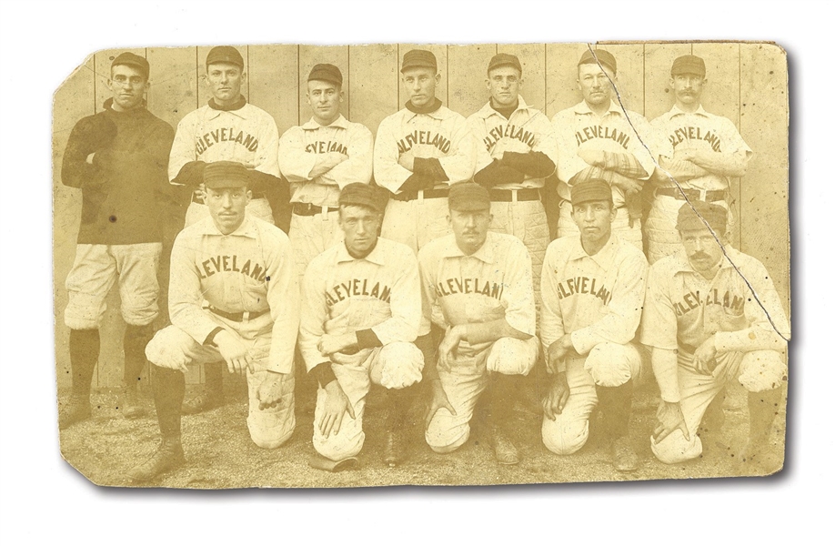1892 CLEVELAND SPIDERS TEAM PHOTO FEATURING CY YOUNG (JAKE VIRTUE COLLECTION)