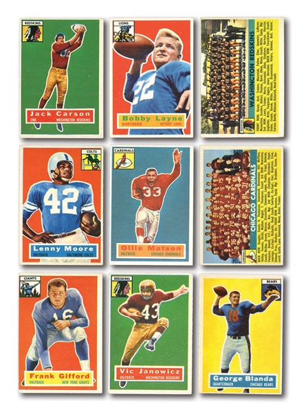 1956 TOPPS FOOTBALL COMPLETE SET OF (120)