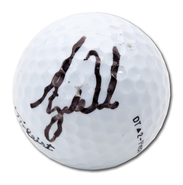 1996 TIGER WOODS AUTOGRAPHED GREATER MILWAUKEE OPEN GOLF BALL FROM HIS PGA TOUR DEBUT (DOCUMENTED PROVENANCE)