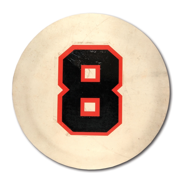 OCTOBER 1-6, 2001 CAL RIPKEN JR. GAME USED BALTIMORE ORIOLES ON-DECK CIRCLE FROM HIS FINAL CAREER HOME STAND (MLB AUTH.)