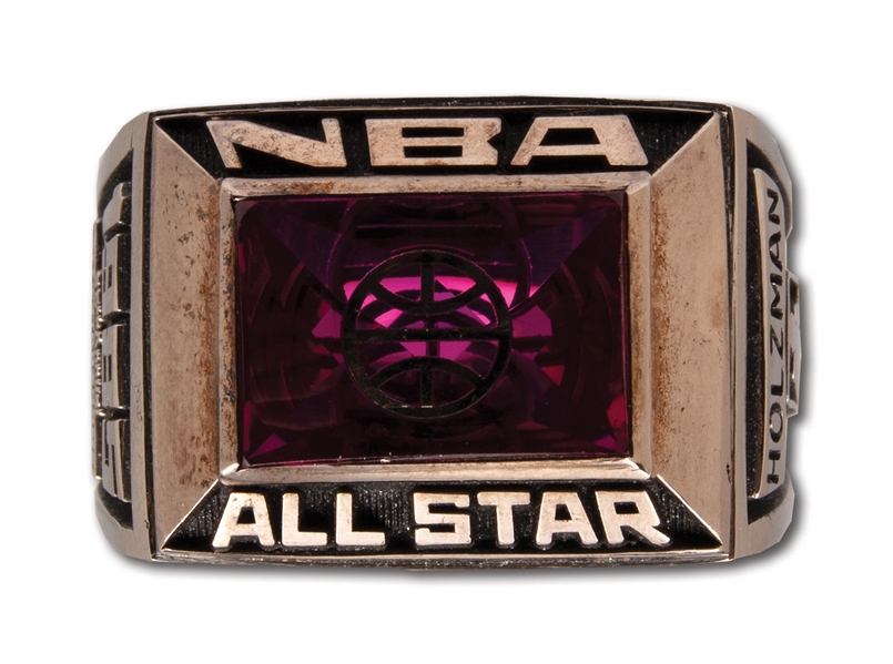 RED HOLZMANS 1985 NBA ALL-STAR GAME RING (HOLZMAN COLLECTION)
