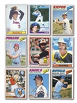 1977, 1978, 1979, 1981 AND 1983 O-PEE-CHEE BASEBALL COMPLETE SETS (5 TOTAL)