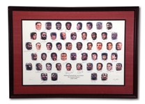 ELVIN HAYES PERSONAL NBA 50 GREATEST PLAYERS MULTI-SIGNED LITHOGRAPH - 1/1 PLAYERS EDITION