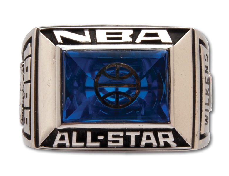 LENNY WILKENS 1989 NBA ALL-STAR GAME RING - HEAD COACH OF EASTERN CONFERENCE (WILKENS LOA)