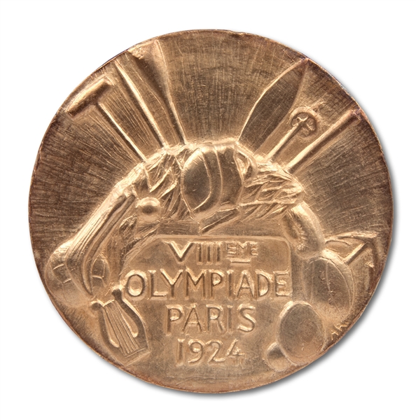 1924 PARIS SUMMER OLYMPIC GAMES 1ST PLACE WINNERS GOLD MEDAL