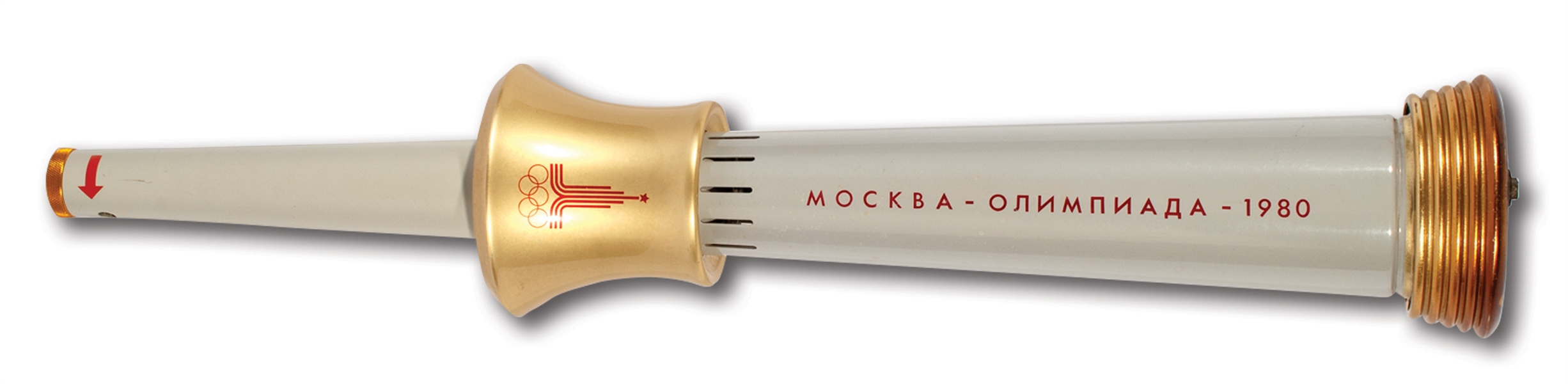 1980 MOSCOW SUMMER OLYMPIC GAMES TORCH