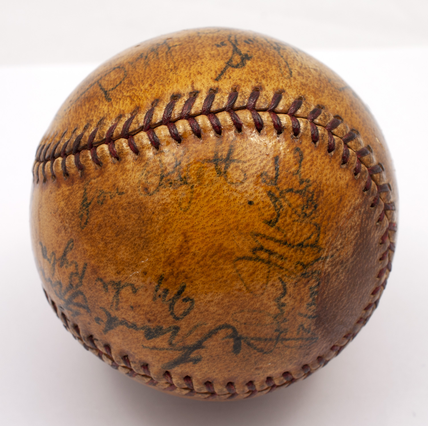 Lot Detail - 1936 ST. LOUIS CARDINALS TEAM SIGNED BASEBALL INCL. 6 HALL OF FAMERS
