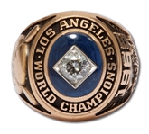 WALTER ALSTONS 1965 LOS ANGELES DODGERS WORLD SERIES CHAMPIONS 14K GOLD RING (ALSTON FAMILY LOA)