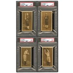 1911 ZEE-NUT E136 (PCL) NEAR SET (103/122) WITH PSA GRADED BUCK WEAVER PLUS 8 DUPLICATES - 111 TOTAL CARDS (YAHTZEE BOX FIND)