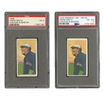 PAIR OF 1909-11 T206 FRANK SMITH (CHICAGO & BOSTON) CARDS - PIEDMONT PSA VG-EX 4 AND POLAR BEAR PSA VG 3