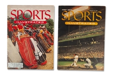 AUGUST 16 & 23, 1954 FIRST AND SECOND ORIGINAL ISSUES OF SPORTS ILLUSTRATED (AL TAPPER COLLECTION)