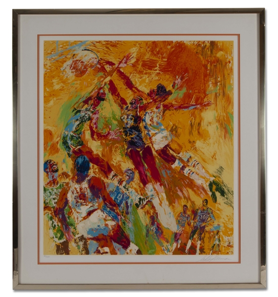 1977 LEROY NEIMAN NBA ALL-STAR GAME SIGNED SERIGRAPH
