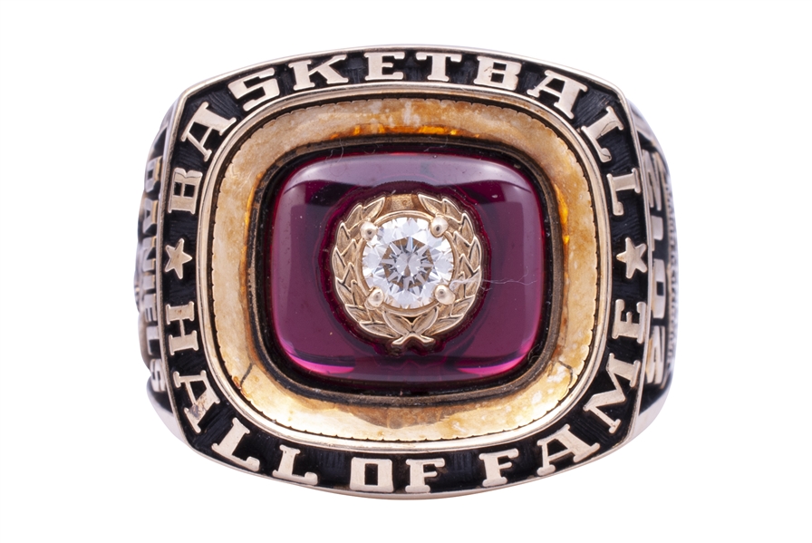MEL DANIELS 2012 HALL OF FAME INDUCTION RING - REAL DIAMOND