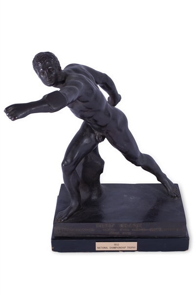 1932 INTERCOLLEGIATE TRACK & FIELD CHAMPIONSHIP FIRST PLACE TROPHY
