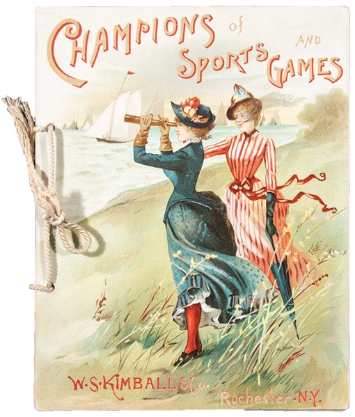 1888 A42 KIMBALL "CHAMPIONS OF SPORTS AND GAMES" ALBUM