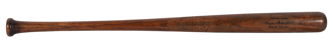1918-22 Babe Ruth Game Used Hillerich & Bradsby R2 Professional Model Bat Dating to Bambinos Boston-to-Bronx Transition and End of the Deadball Era! - PSA/DNA GU 7.5, MEARS A8.5
