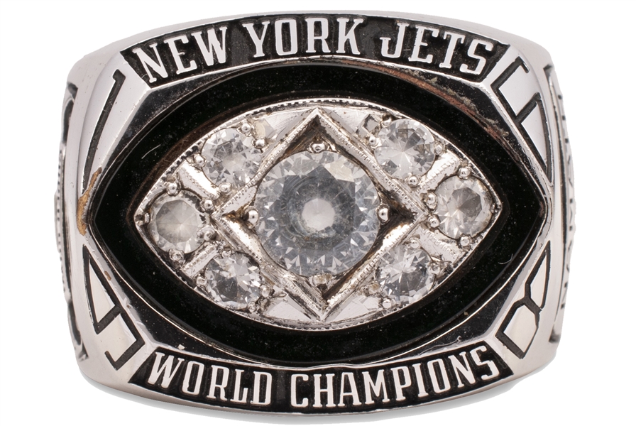 1968 New York Jets Super Bowl III Champions Salesman Sample Ring