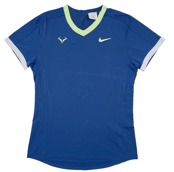 2021 Rafael Nadal ATP Citi Open Tournament Worn Shirt