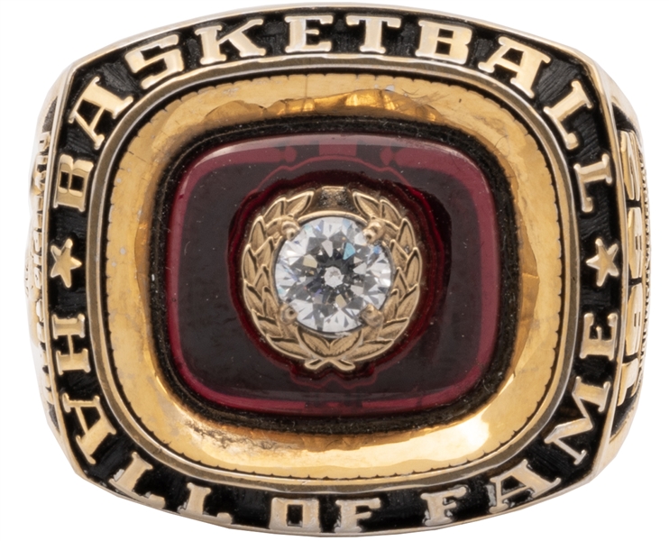 Christian Laettners 2010 Naismith Hall of Fame Induction Ring as Member of 1992 Olympic "Dream Team" – Laettner Collection