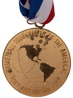 Christian Laettners 1992 USA Basketball Tournament of the Americas (Portland) 1st Place Gold Medal (First "Dream Team" Event) – Laettner Collection