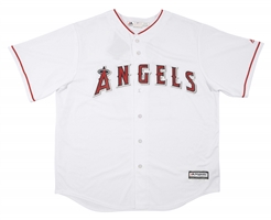 Mike Trout Autographed Los Angeles Angeles Majestic Official MLB Jersey – Trout Collection, MLB Auth.