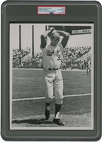 1966 Sandy Koufax (Dodgers at Giants) Original Photograph from Final Cy Young & Farewell Season – PSA/DNA Type 1