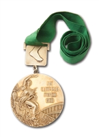 1968 Mexico City Olympics Gold Winners Medal for 100 Meter Dash Awarded to American Jim Hines (1st to Break 10 Seconds; Held World Record for 15 Years!) – Hines Documentation