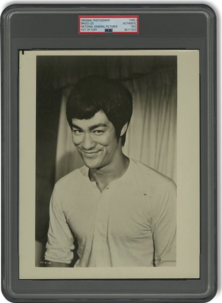 1972 Bruce Lee Portrait Original Photograph From "Fists of Fury" by National General Pictures – PSA/DNA Type 1